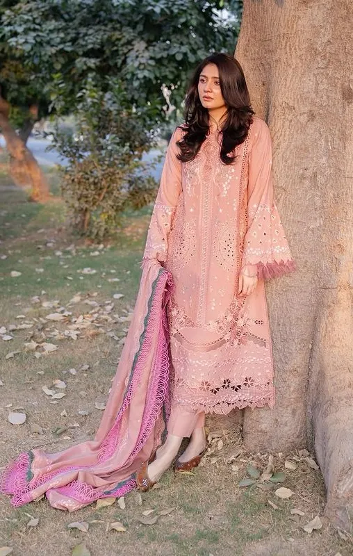 Bin Ilyas Gulabi Baagh Summer Lawn Embroidered Collection 152 A
