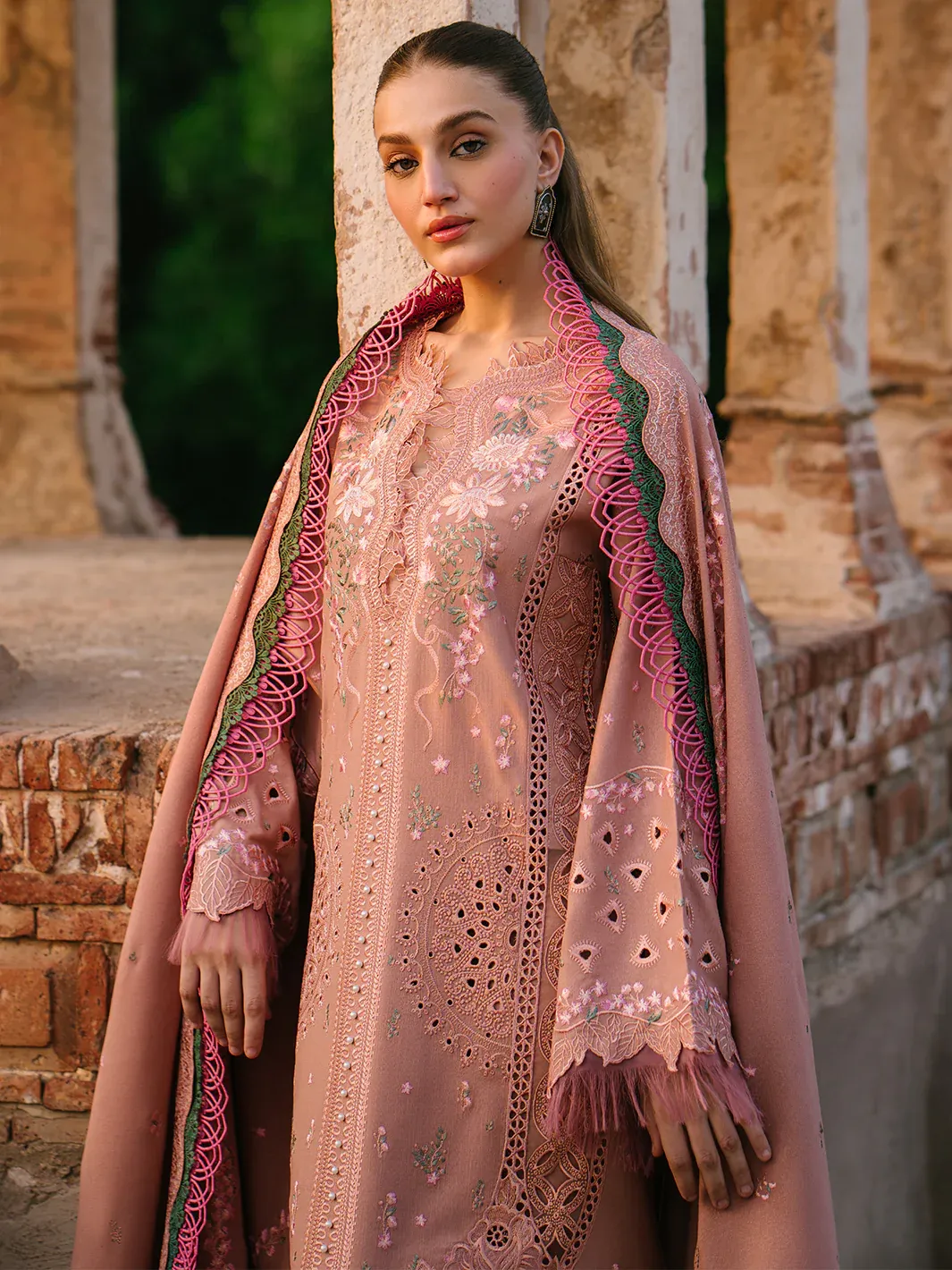 Bin Ilyas Gulabi Baagh Summer Lawn Embroidered Collection 152 A