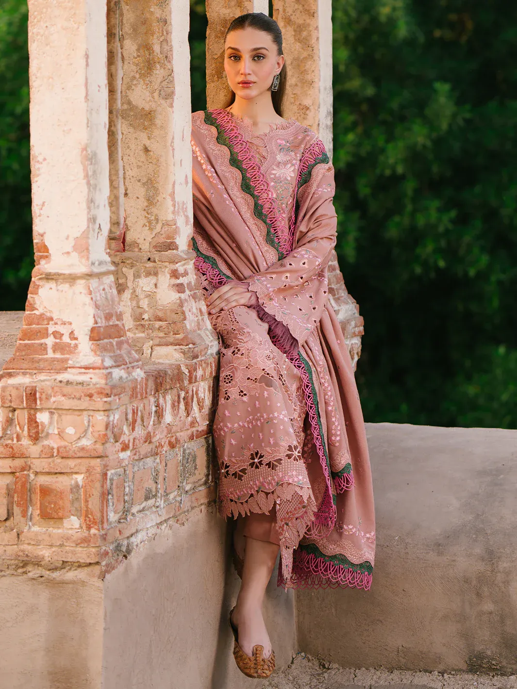 Bin Ilyas Gulabi Baagh Summer Lawn Embroidered Collection 152 A