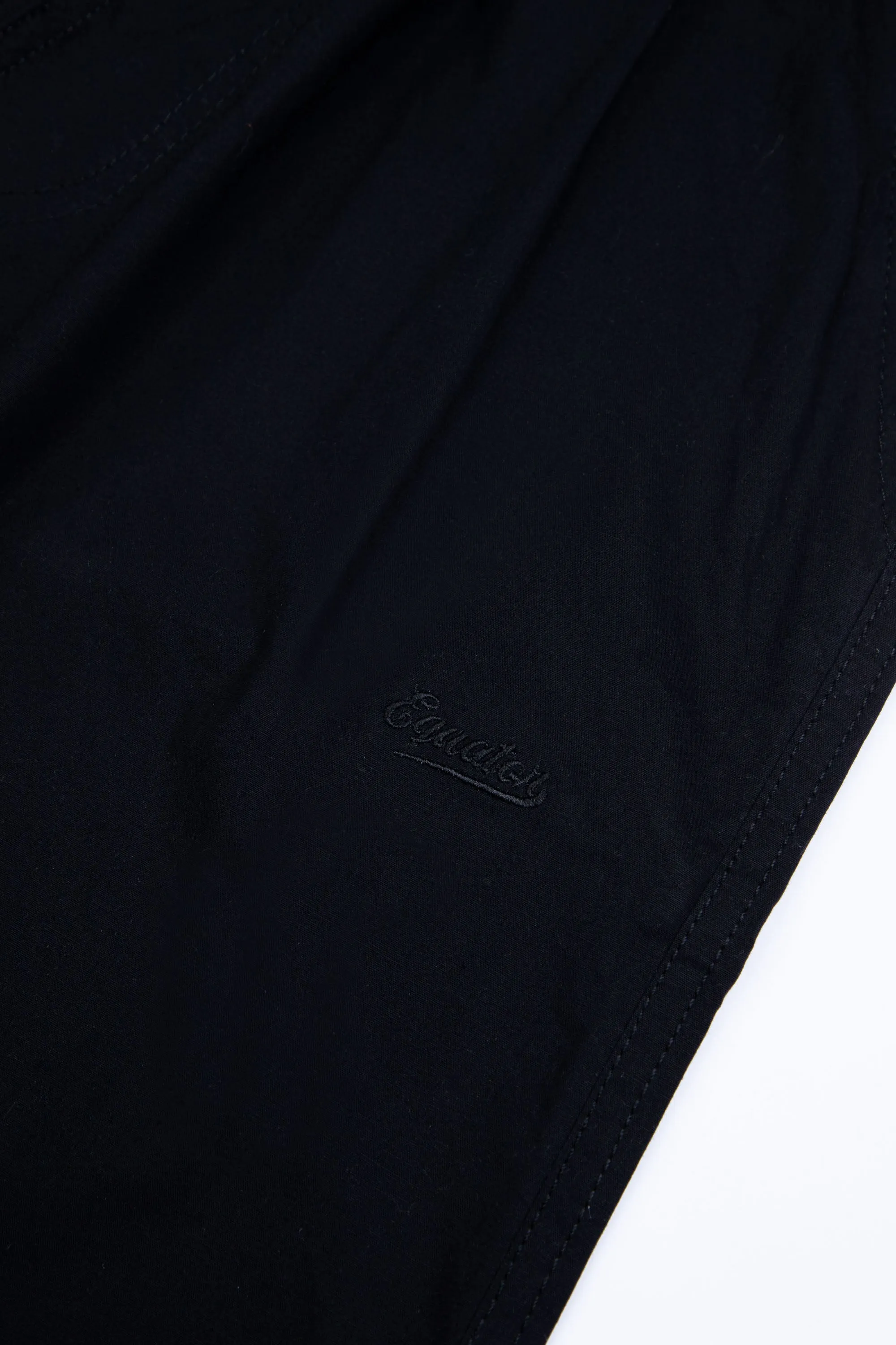 Black Cotton Trouser