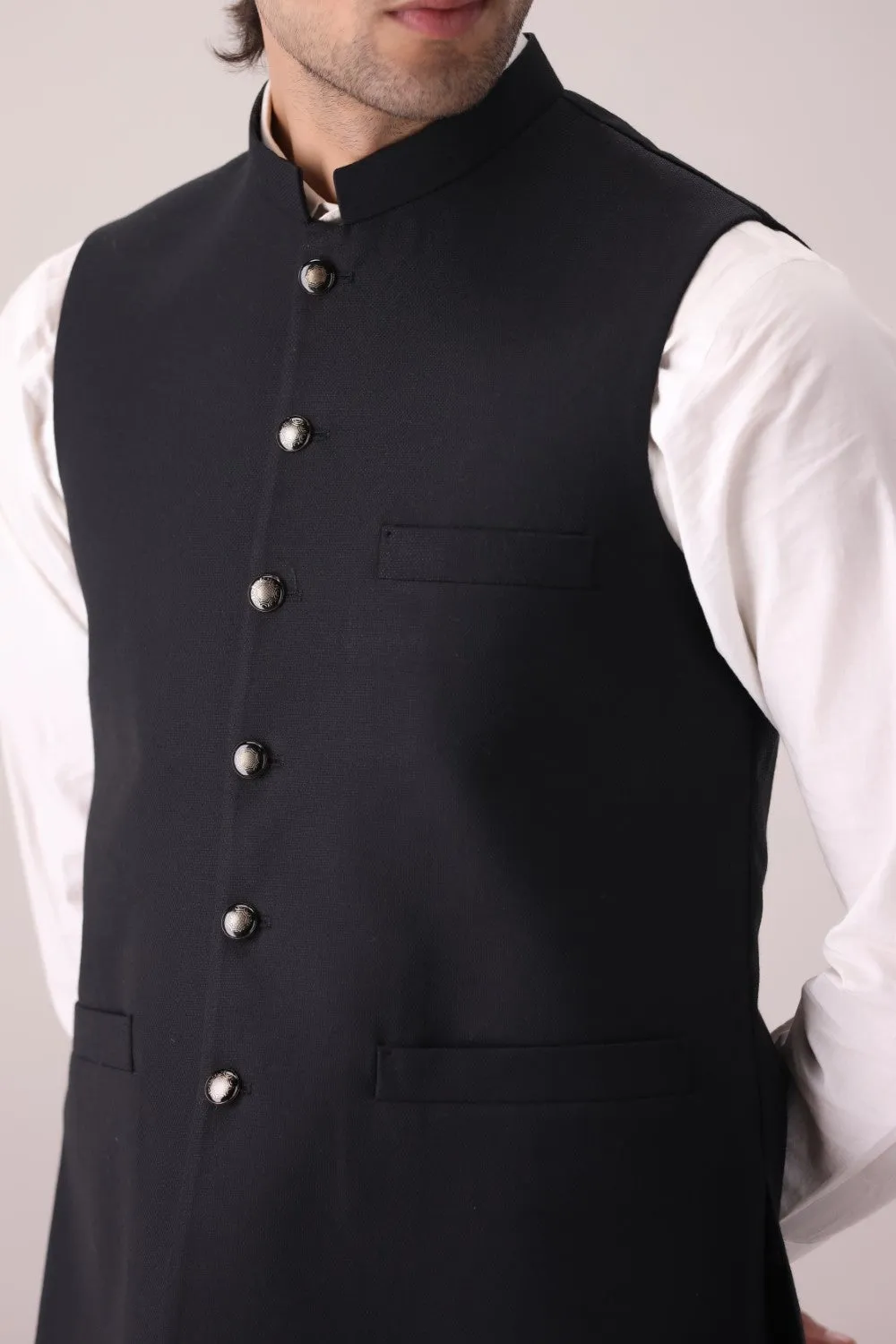 Black Waist Coat