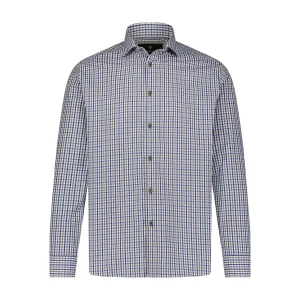 Blue Check Long Sleeve Shirt