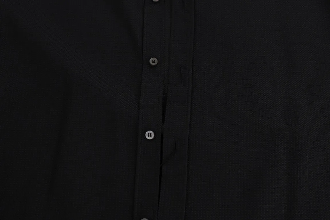 Blue Formal Slim Fit Cotton Shirt