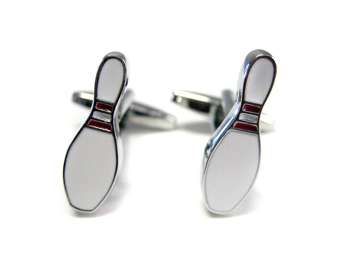 Bowling Pin Cufflinks