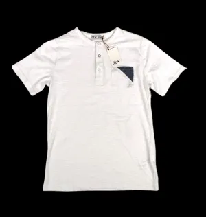 BOY SIZE(S) LARGE (12 YEARS) & EXTRA LARGE (14 YEARS) - DEX Kids, White T-shirt NWT B46