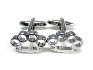 Brass Knuckle Cufflinks