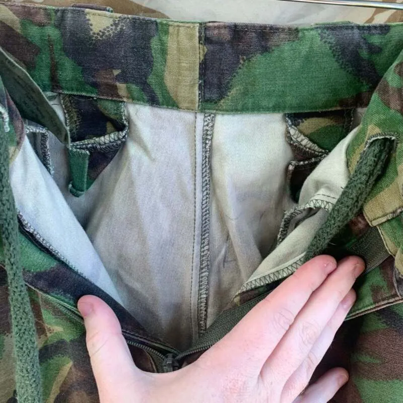 British Army DPM Camouflaged Temperate Trousers - 75/80/96 - Vintage Clothing