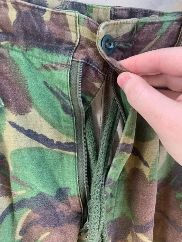 British Army DPM Camouflaged Temperate Trousers - 75/80/96 - Vintage Clothing