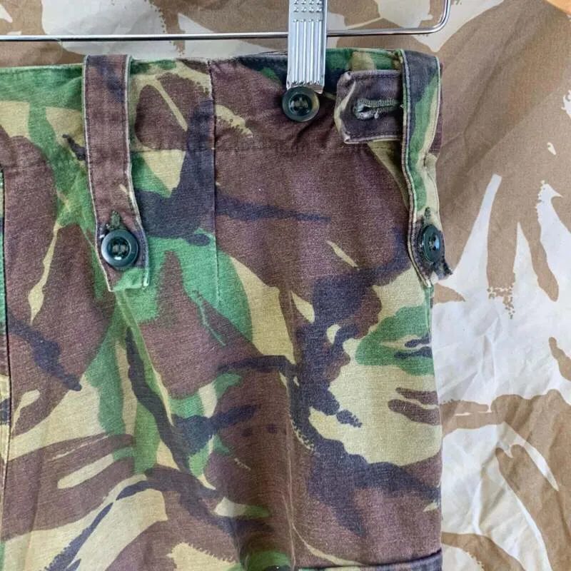 British Army DPM Camouflaged Temperate Trousers - 75/80/96 - Vintage Clothing