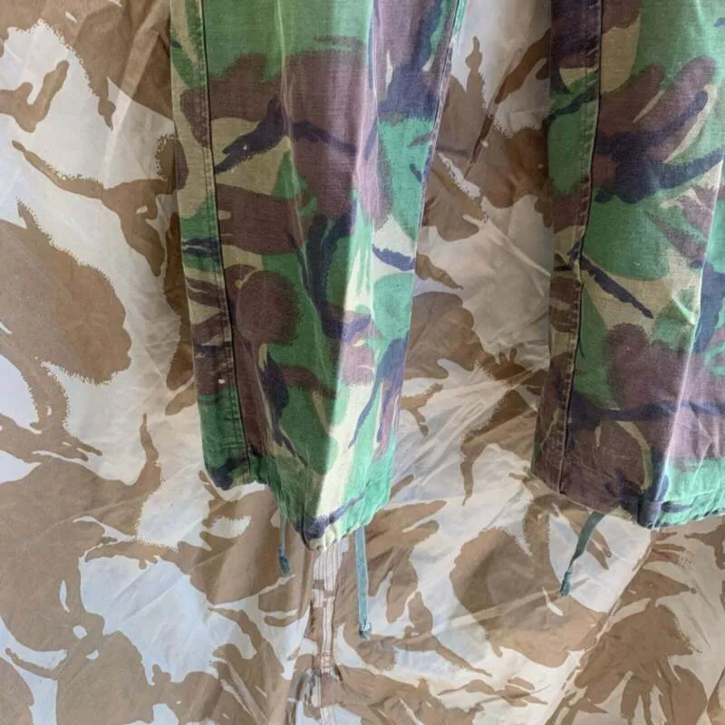 British Army DPM Camouflaged Temperate Trousers - 75/80/96 - Vintage Clothing