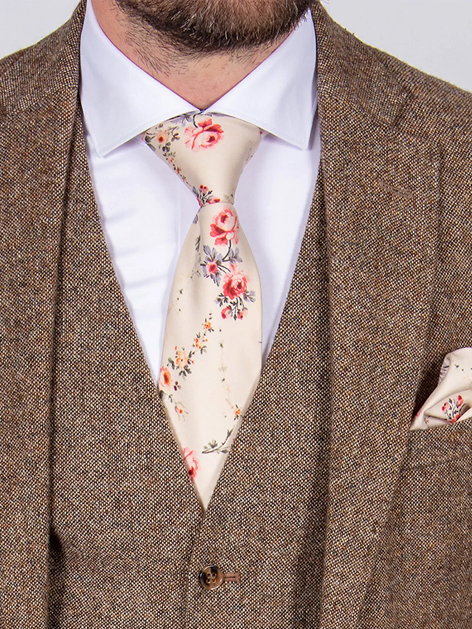 Brown Tweed
