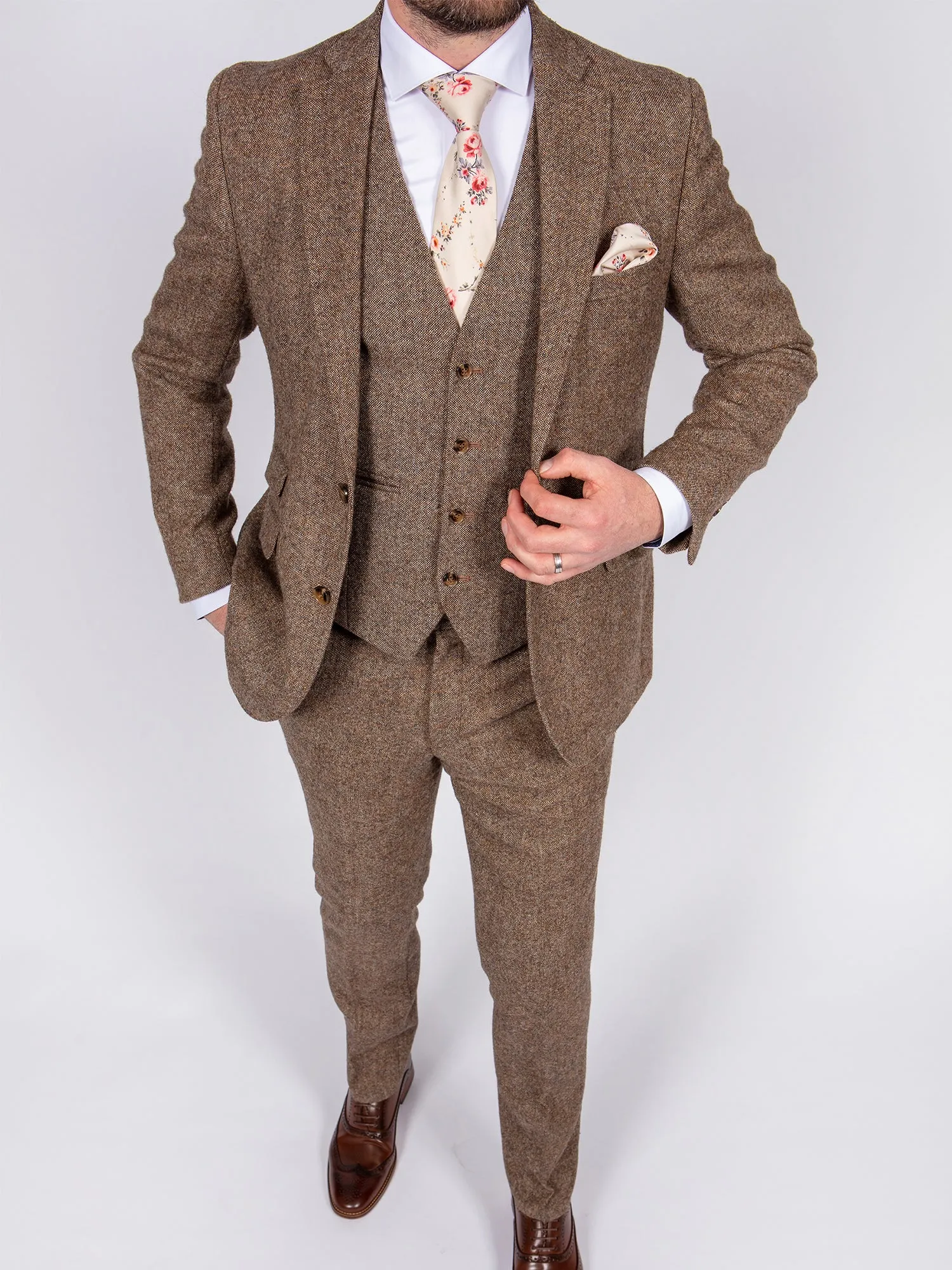 Brown Tweed