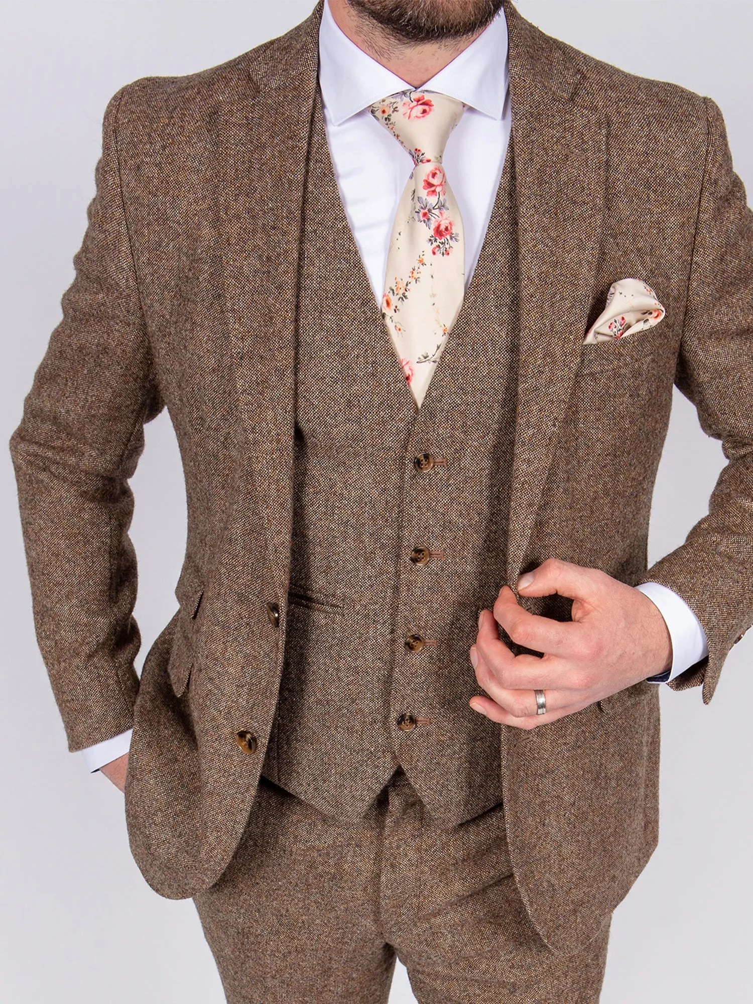 Brown Tweed