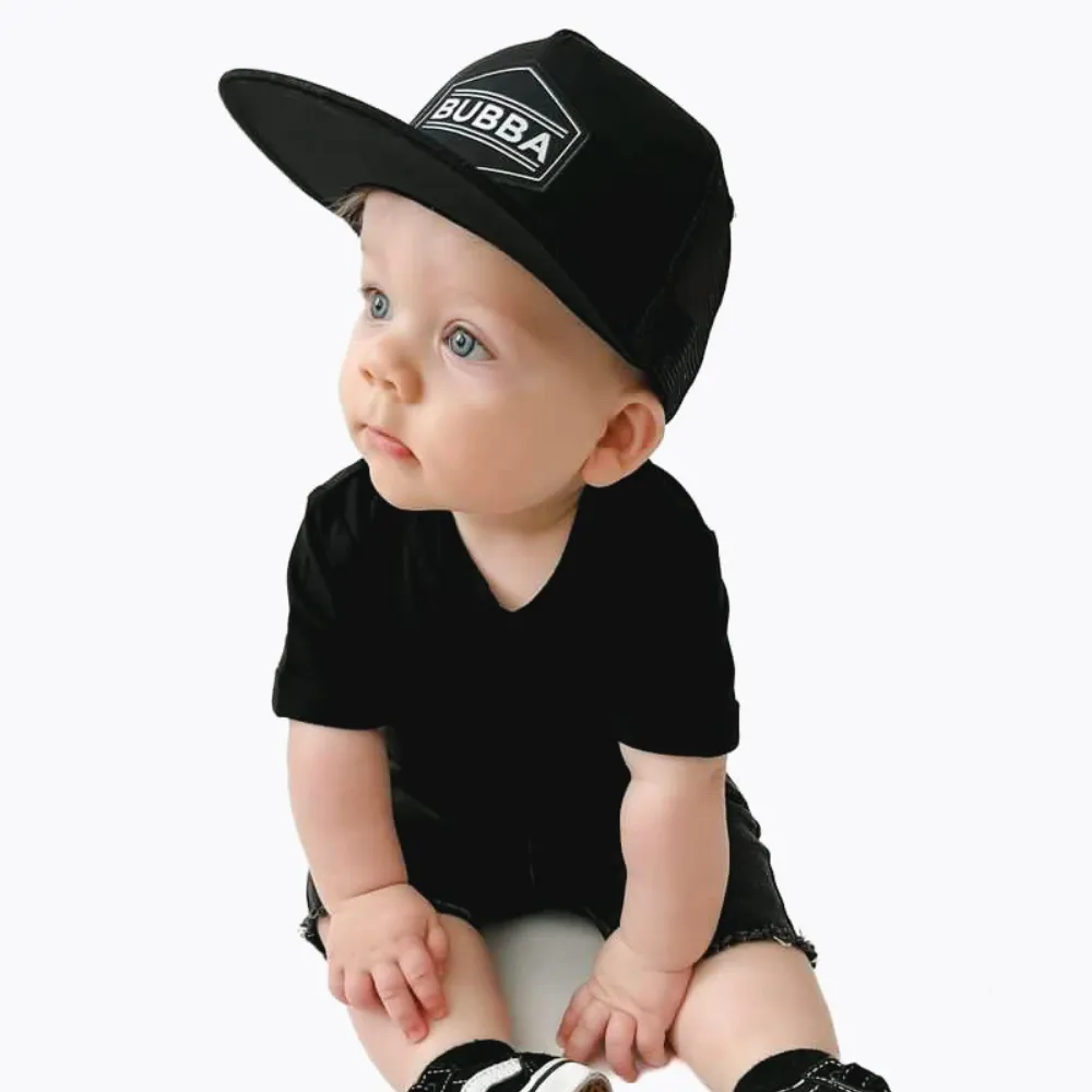 Bubba Black Trucker Hat