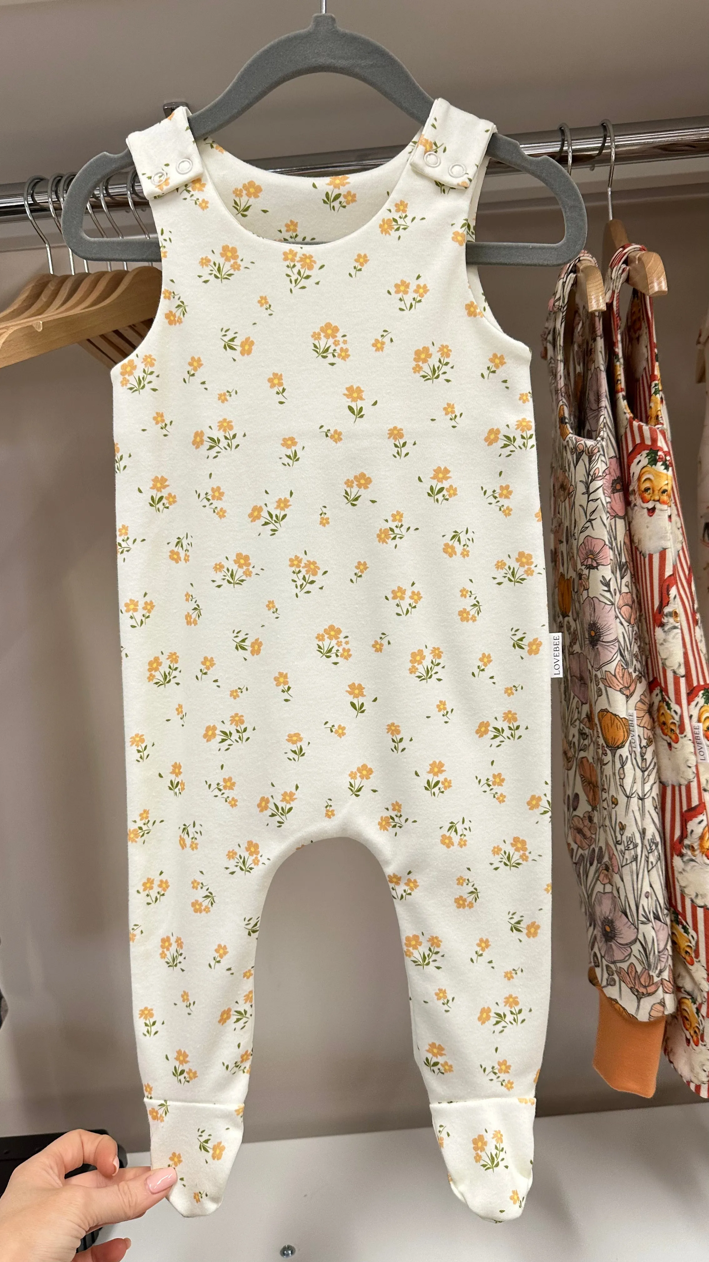 Buttercup Footed Romper | Ready To Post