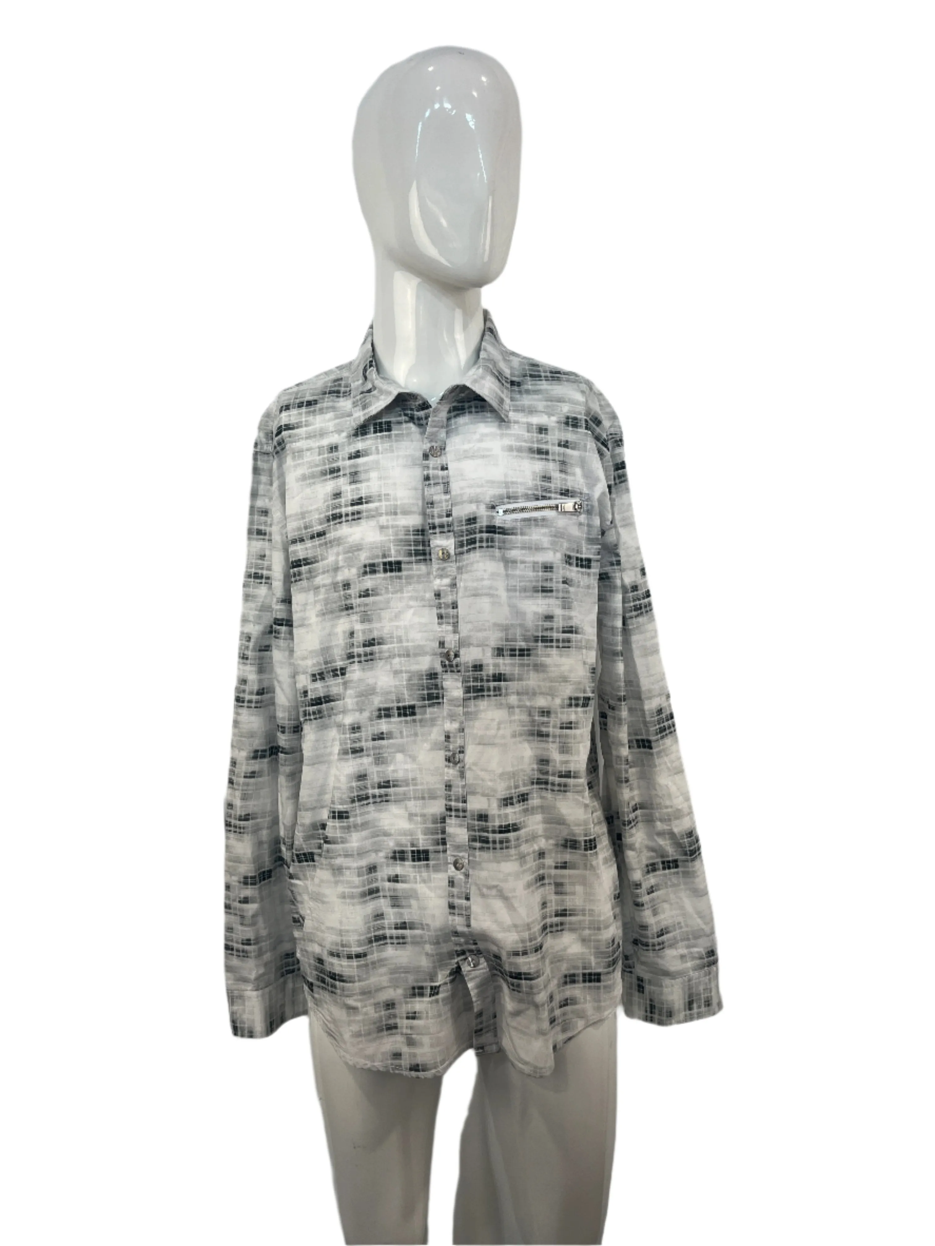 Calvin Klein Grid Dress Shirt