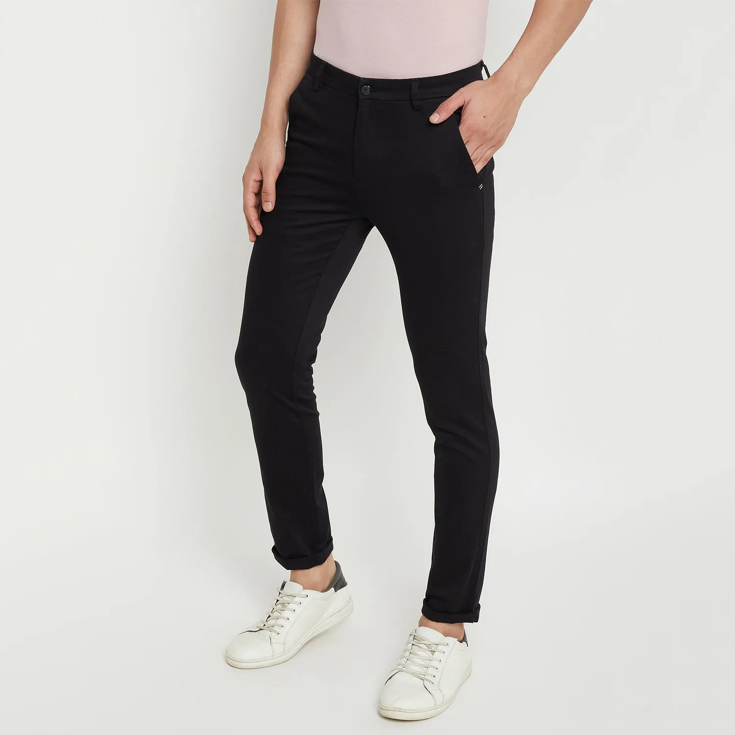 Camla Black Trouser For Men