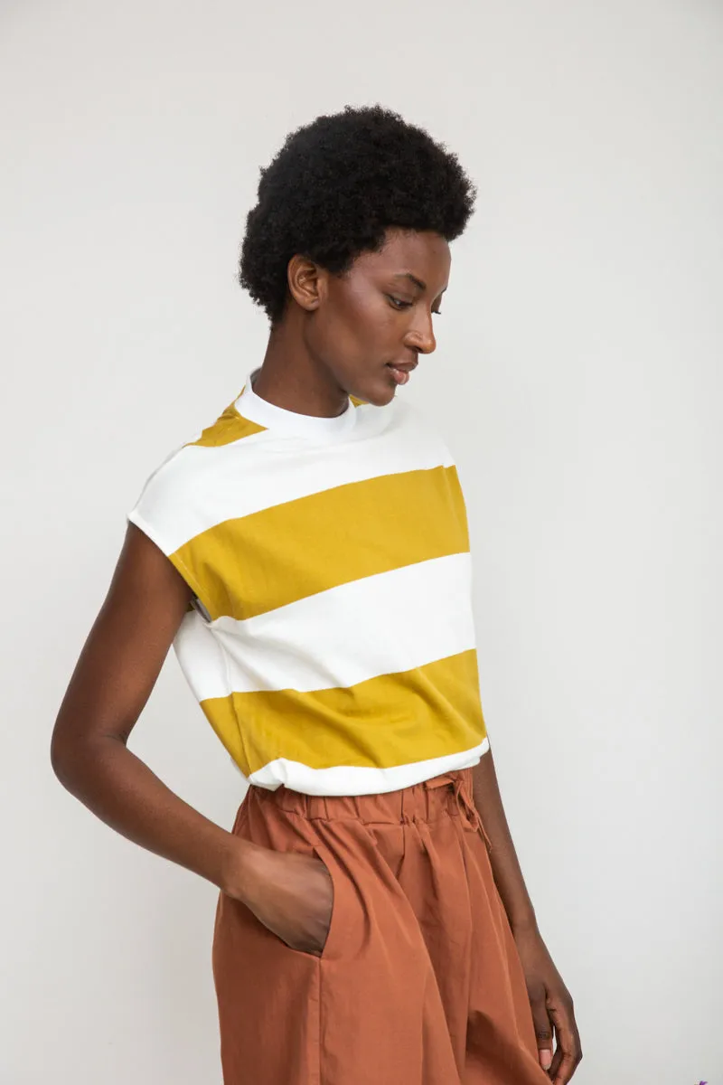 Cedar Organic Cotton Trouser in Russet