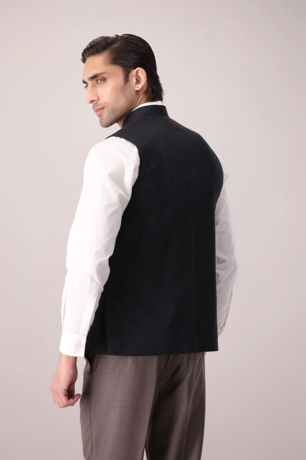 Charcoal Waist Coat