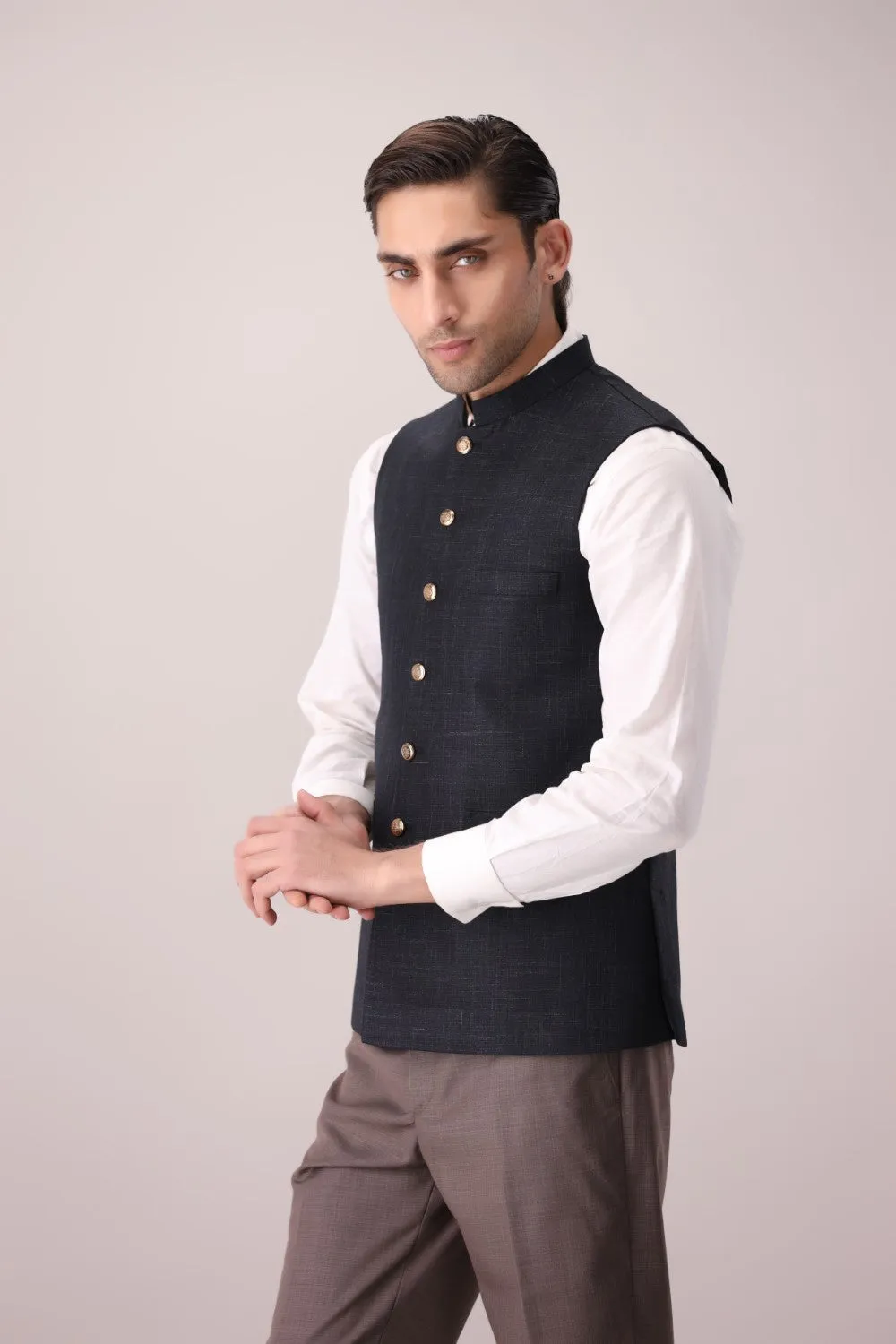 Charcoal Waist Coat