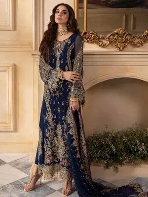 CHARIZMA |  Dastaan e Jashn Luxury Embroidered Chiffon Formals | DJW4-01