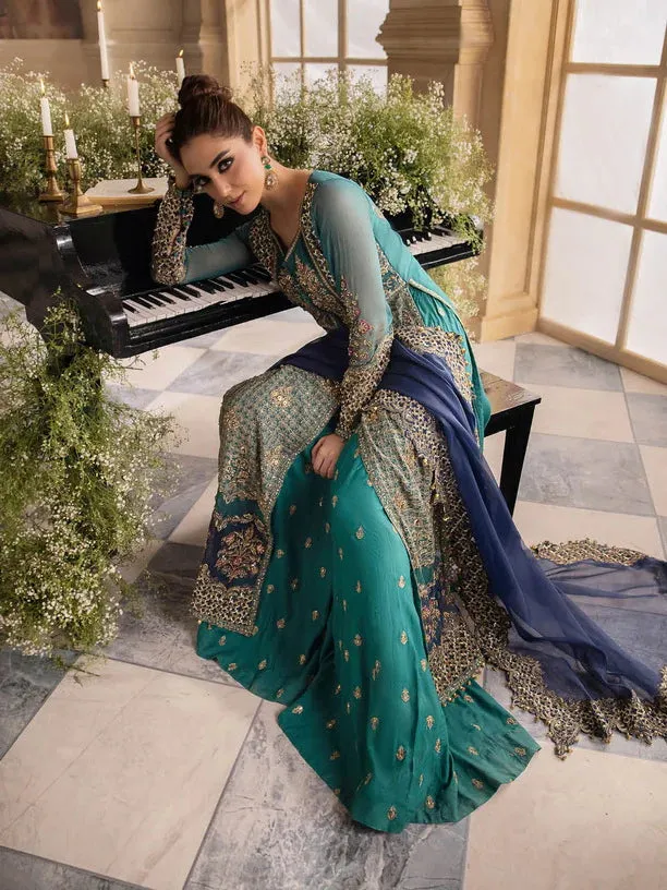 CHARIZMA |  Dastaan e Jashn Luxury Embroidered Chiffon Formals | DJW4-07