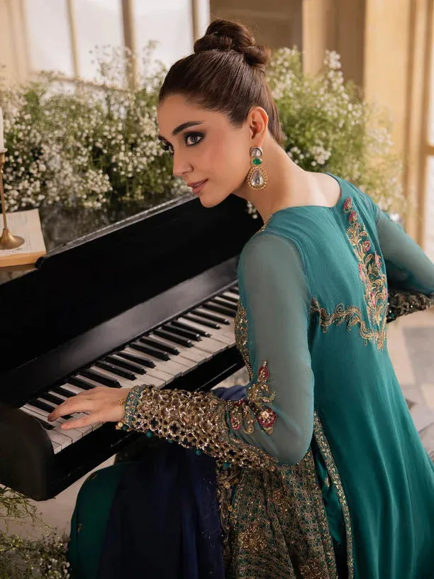 CHARIZMA |  Dastaan e Jashn Luxury Embroidered Chiffon Formals | DJW4-07