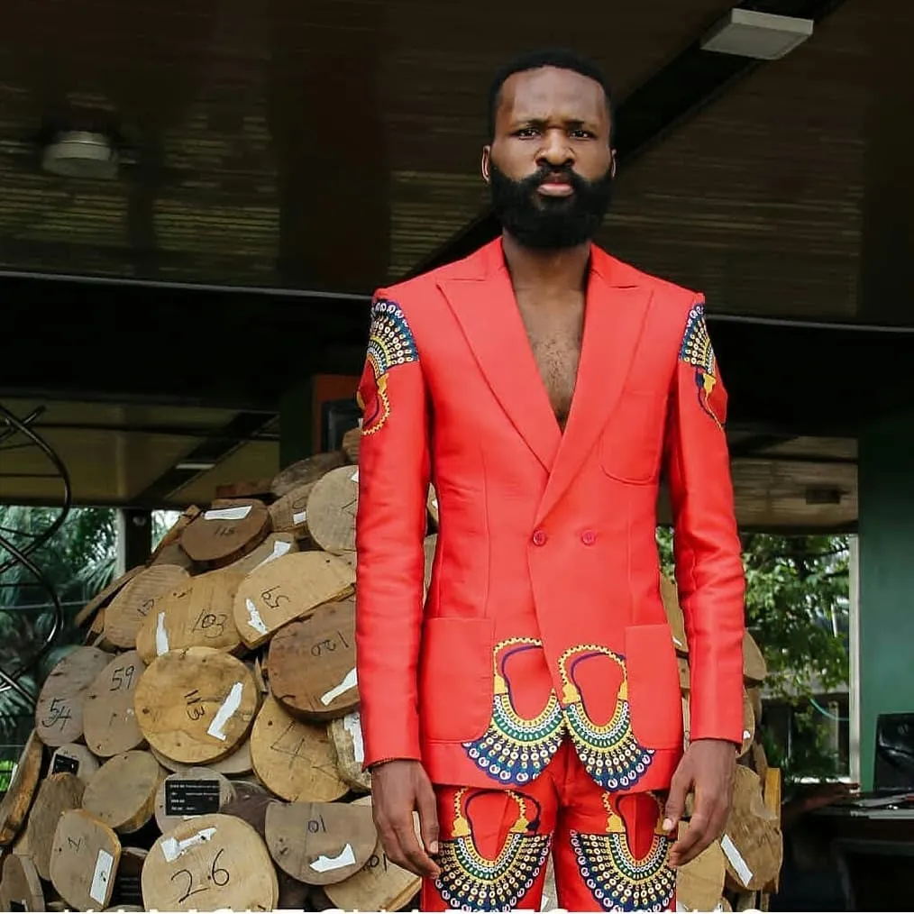 Chraoni Double Breasted  Suit
