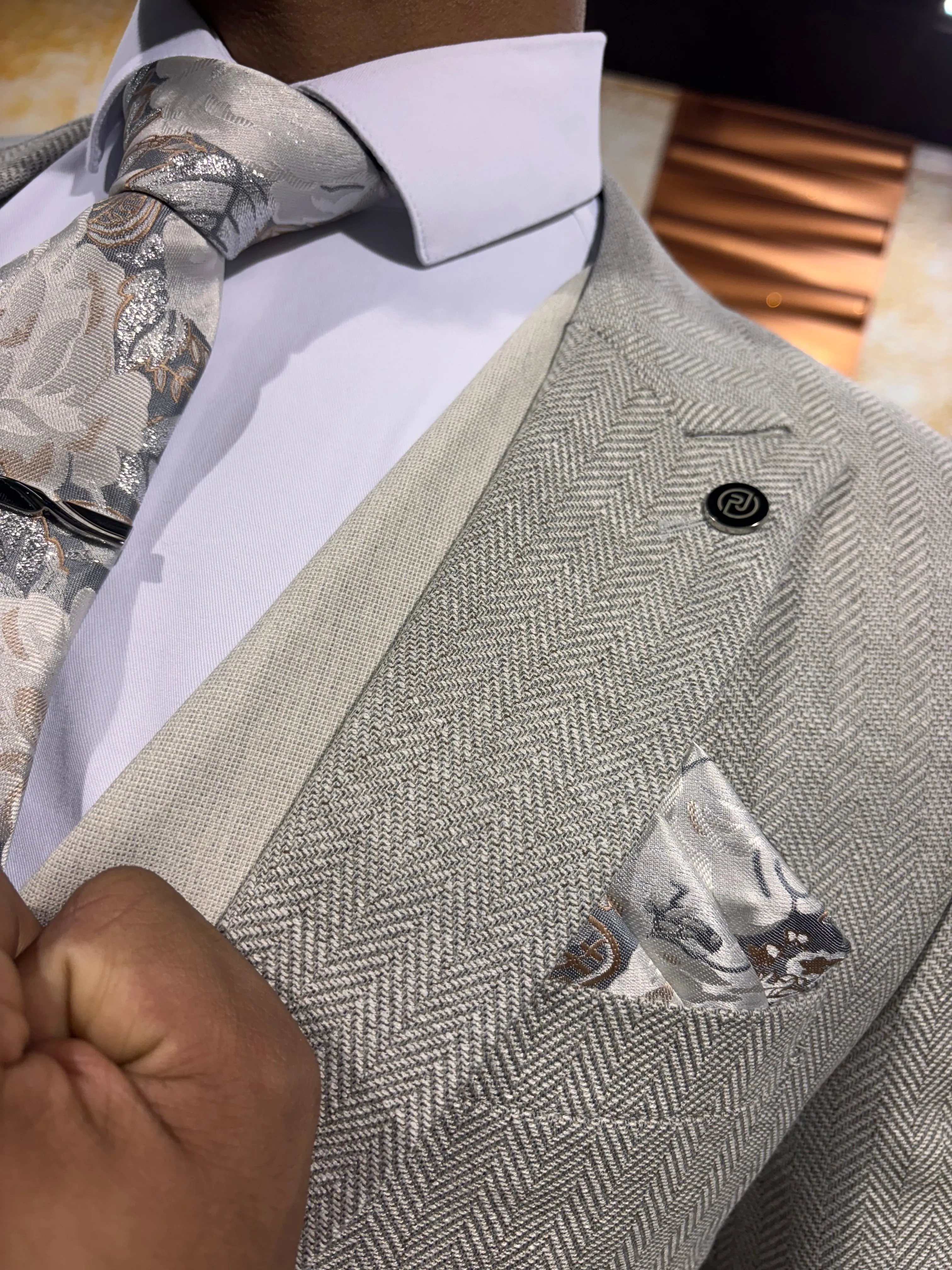 Cianella - Grey 3 Piece Suit