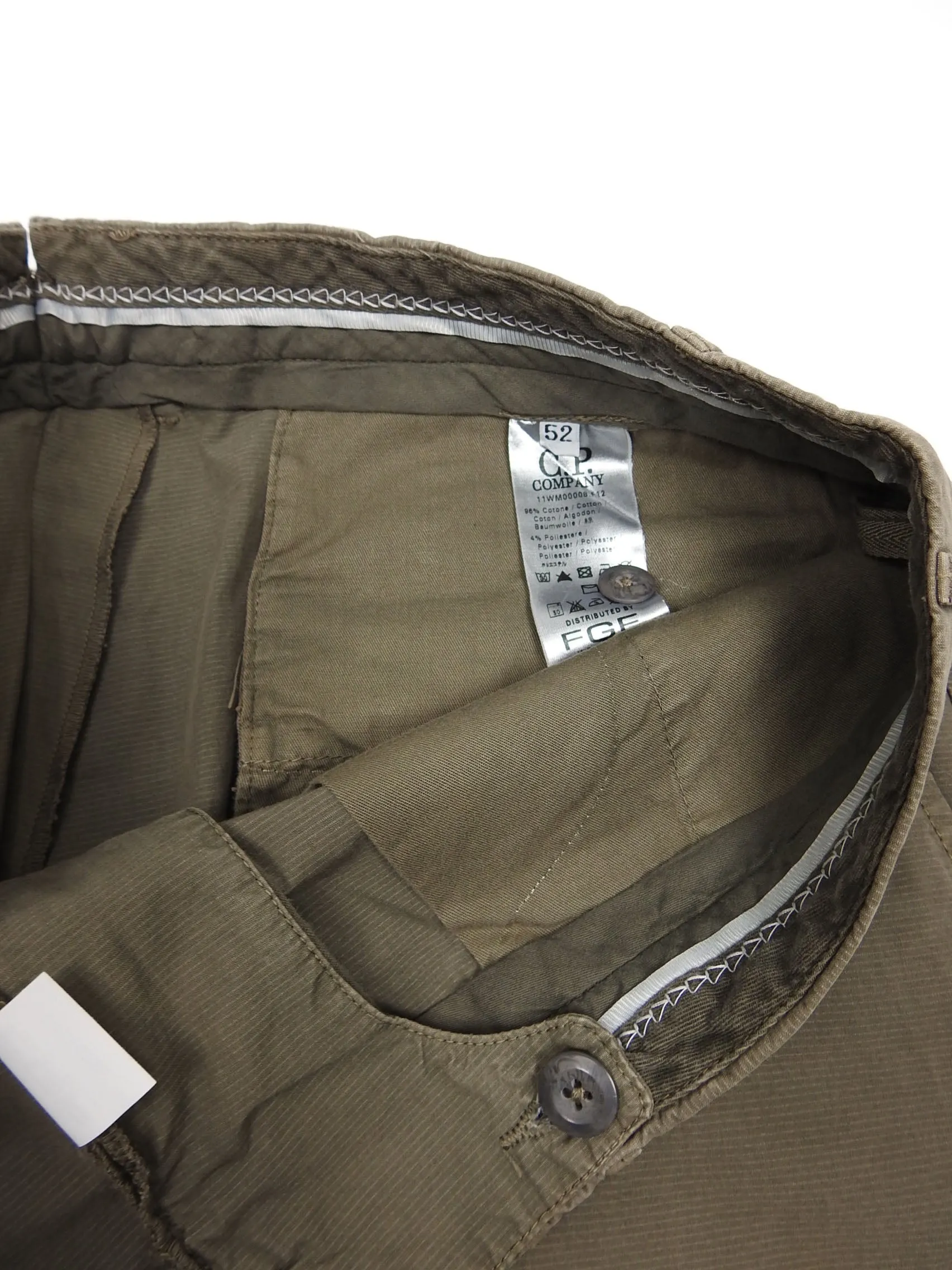 CP Company Olive Trousers Size 52