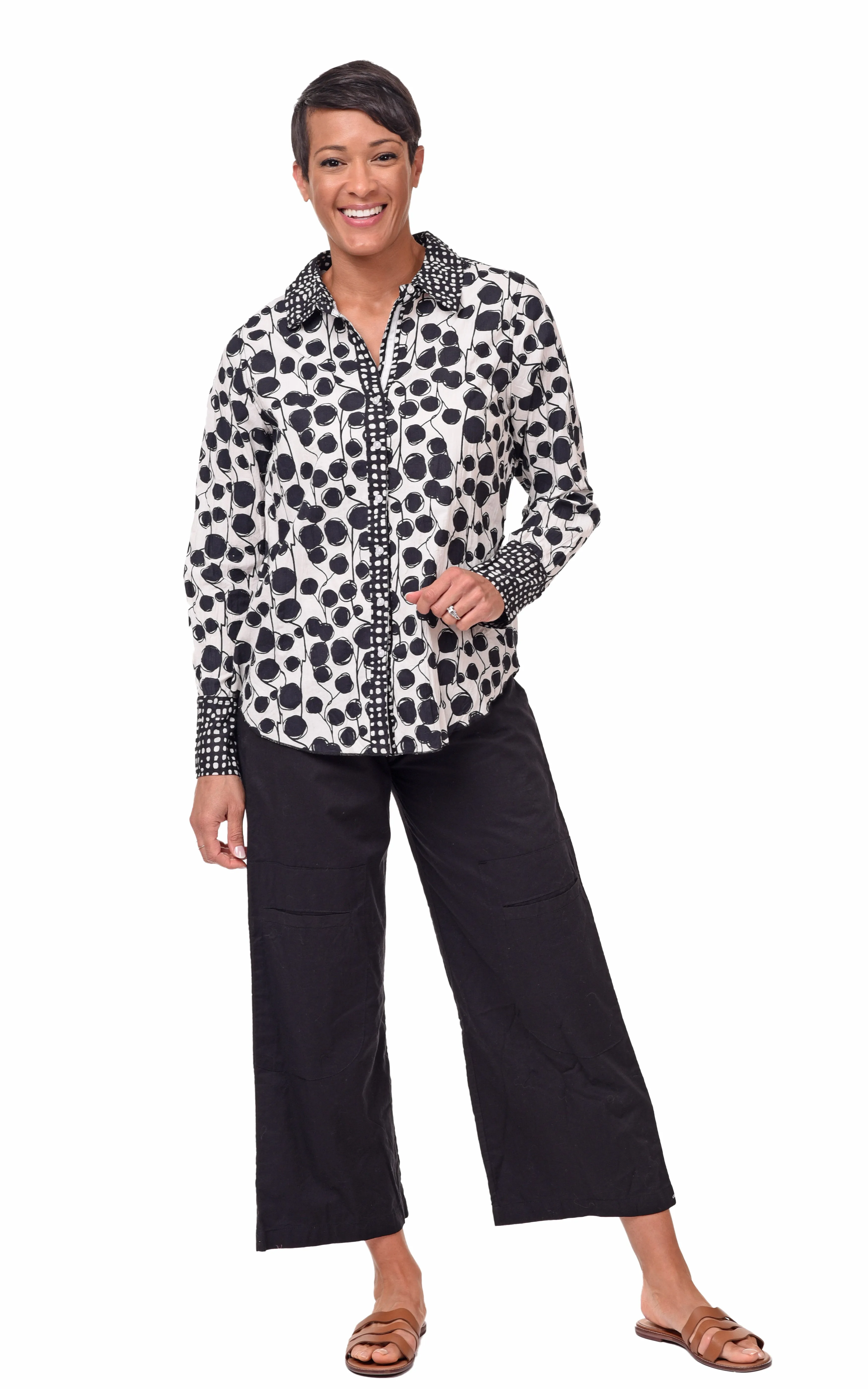 CV405 Big Pocket Pant in Black