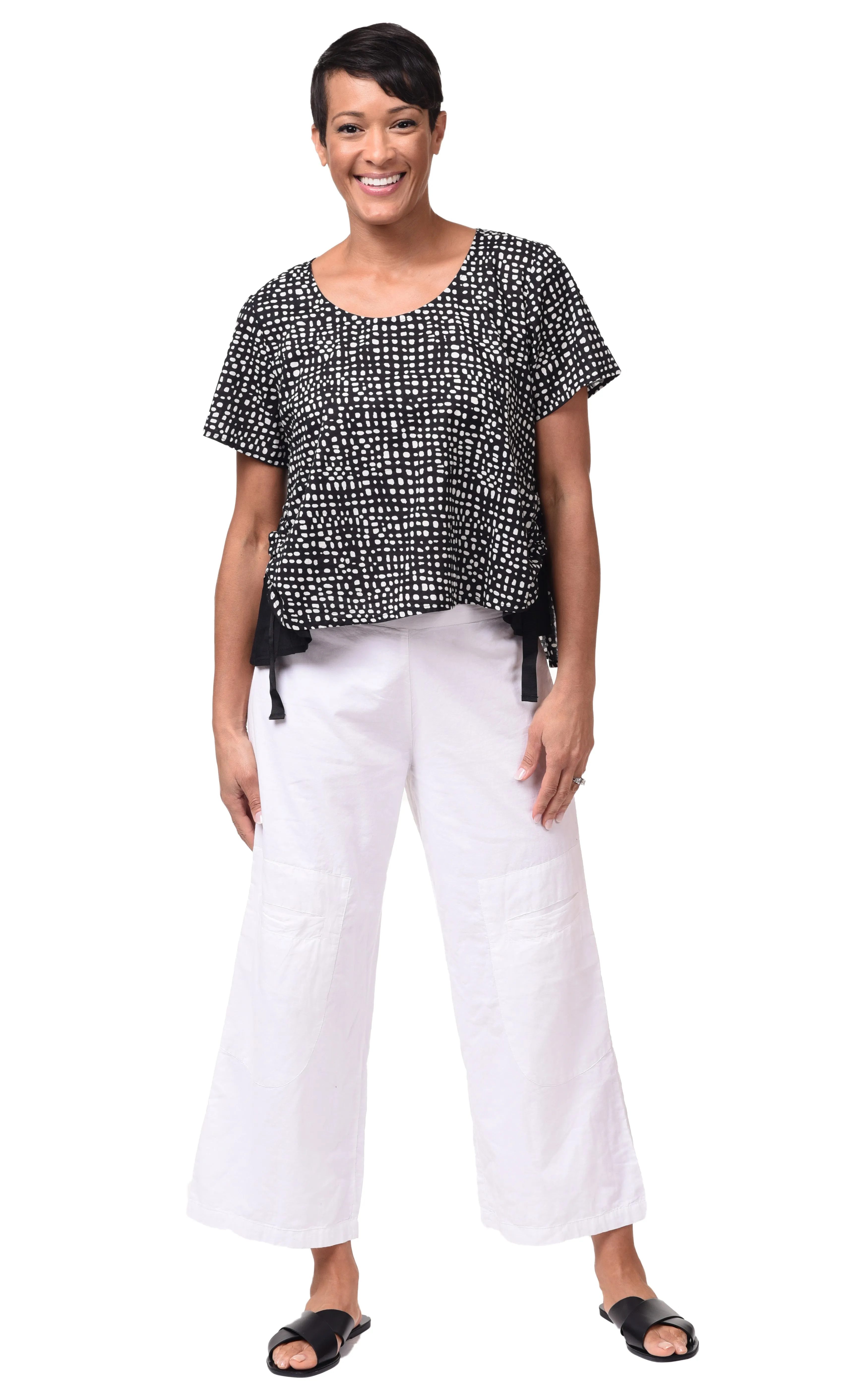 CV405 Big Pocket Pant in White