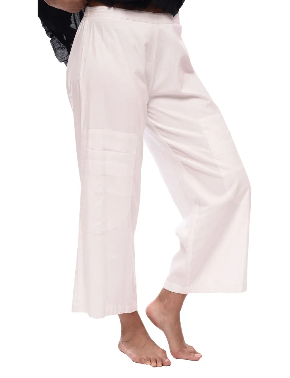 CV405 Big Pocket Pant in White