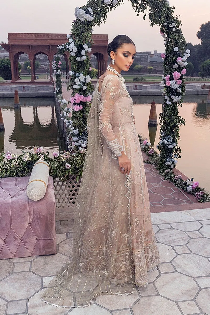 DAHALIA | Mushq Hawa Mahal Tissue De Luxe ‘21 | Unstitched Embroidered Chiffon Suits