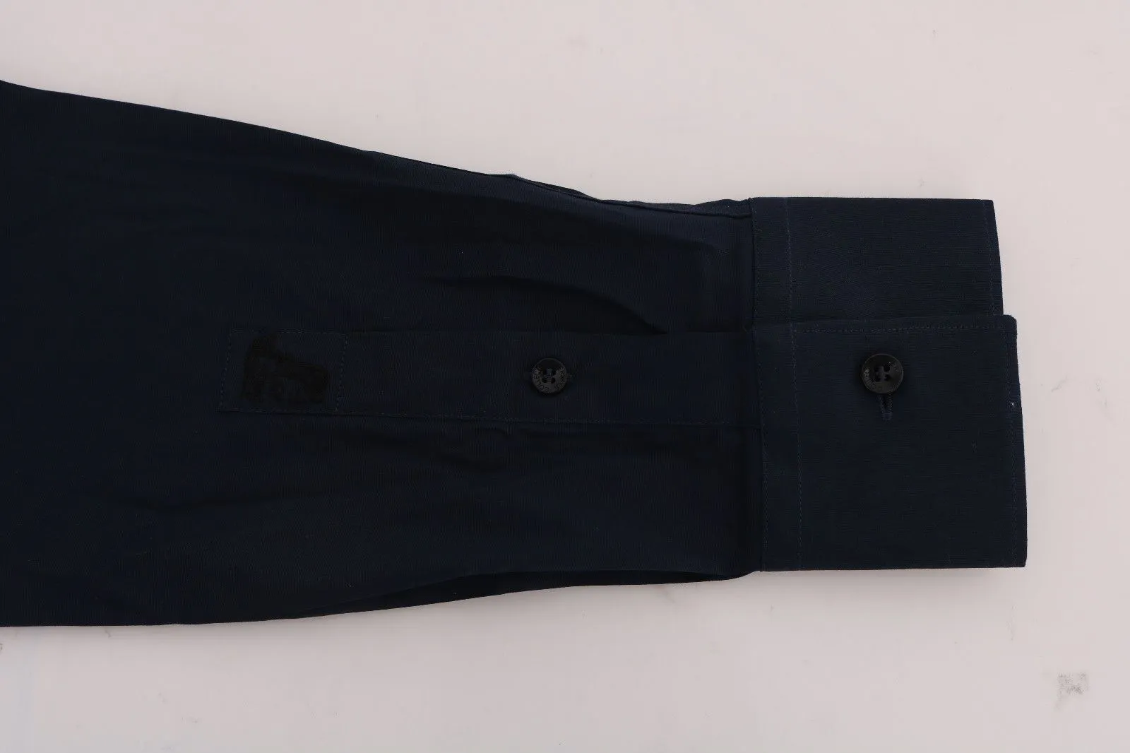 Dark Blue Cotton Dress Shirt Trend Fit