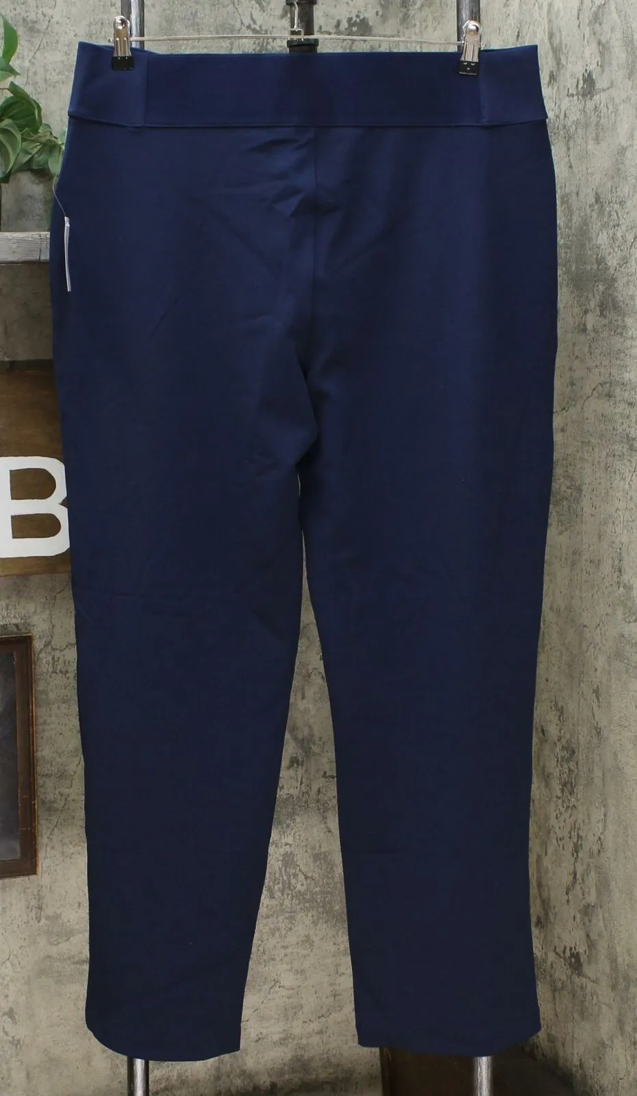 DG2 by Diane Gilman Women's Wrinkle Resistant Stretch Crepe Pull On Trouser