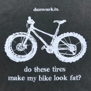 Do These Tires Make My Bike Look Fat-Unisex French Terry Hoody