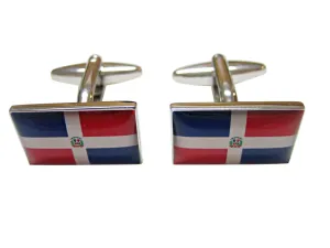 Dominican Republic Flag Cufflinks