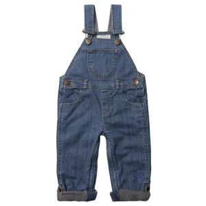 Dotty Dungarees Stonewash Denim Dungarees - Retired