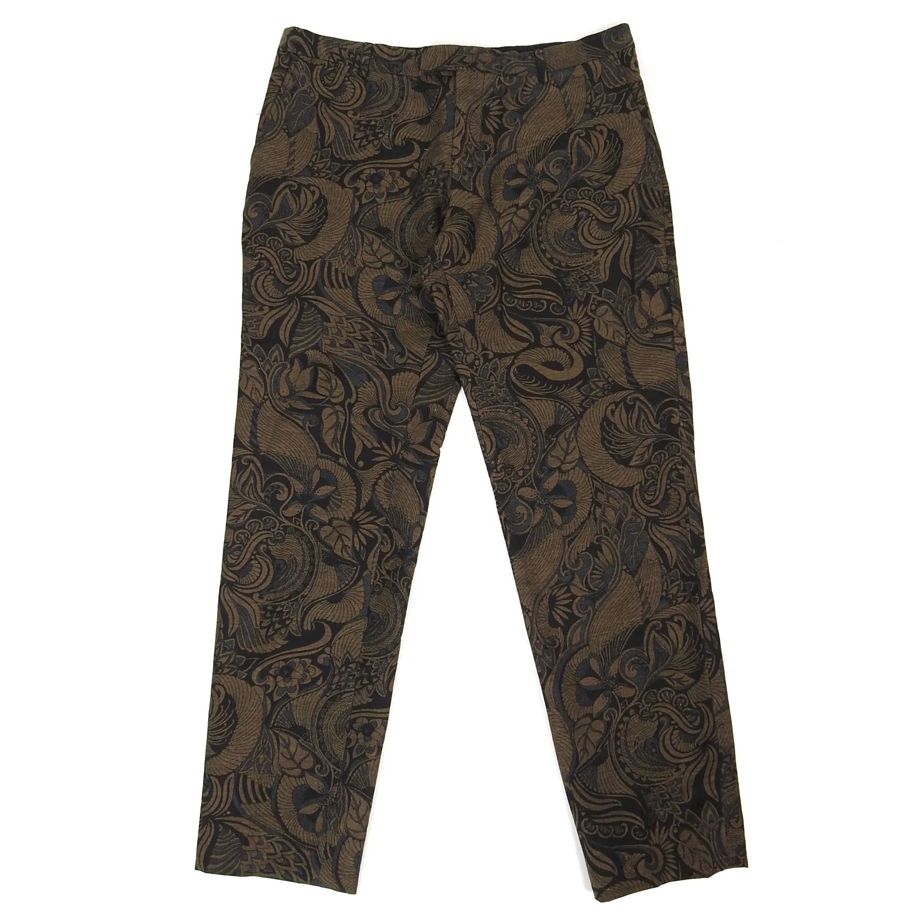Dries Van Noten Patterned Trousers Size 54