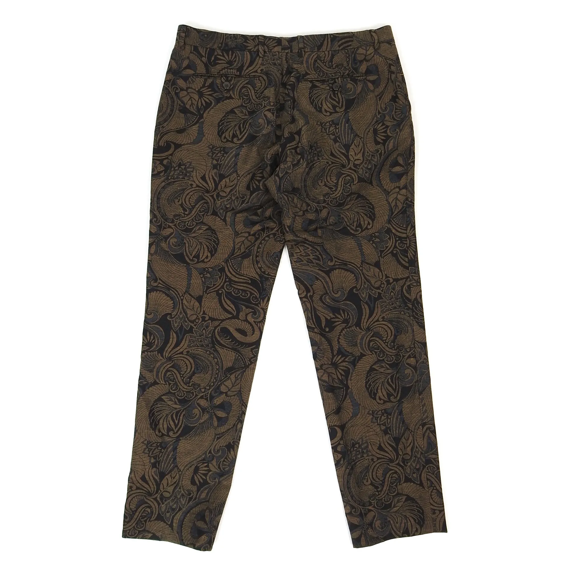 Dries Van Noten Patterned Trousers Size 54