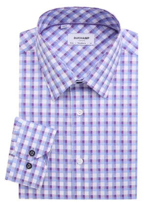 Duchamp London Fancy Check Dress Shirt