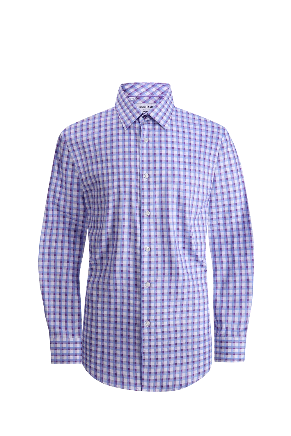 Duchamp London Fancy Check Dress Shirt