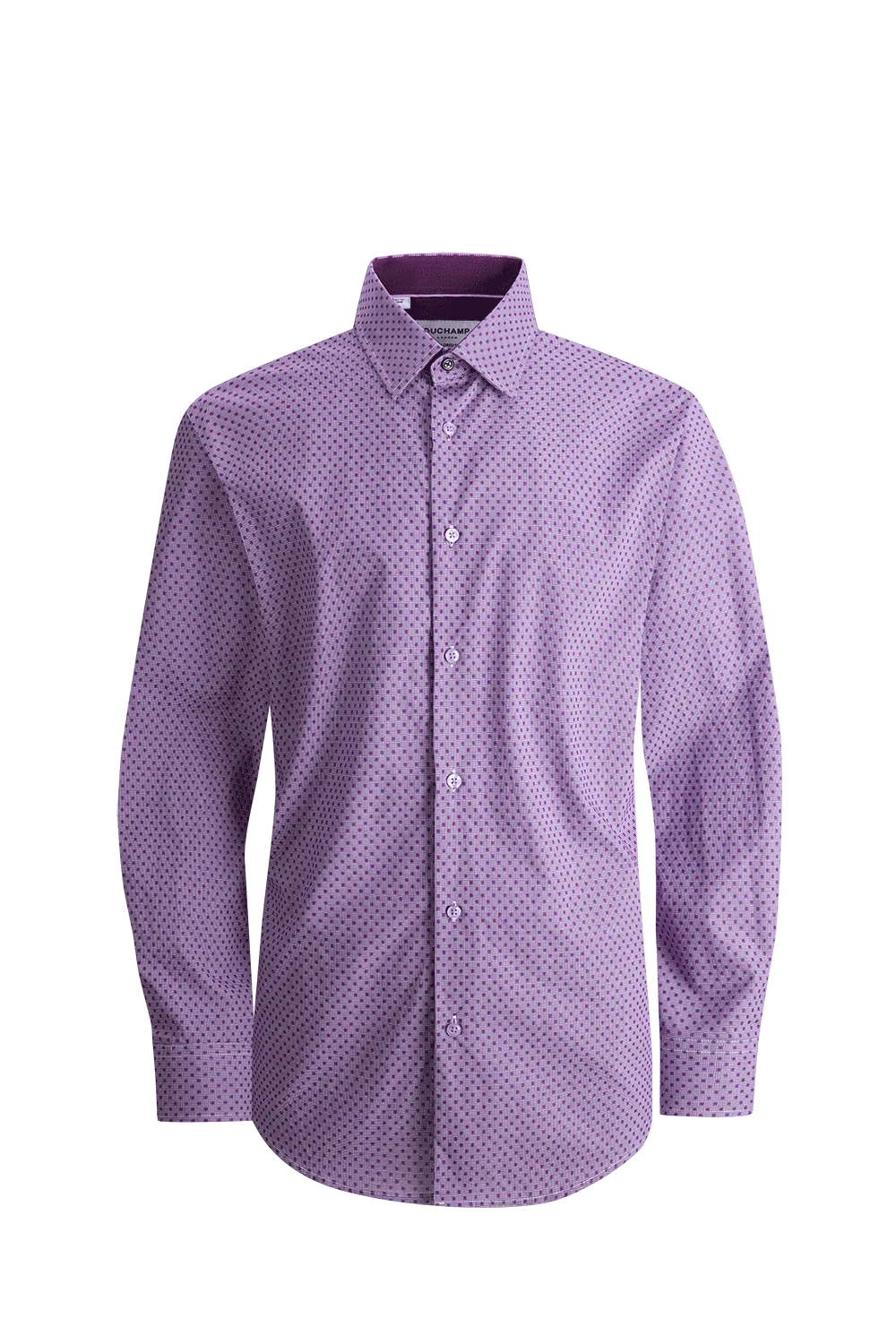Duchamp London Fancy Gingham Dress Shirt