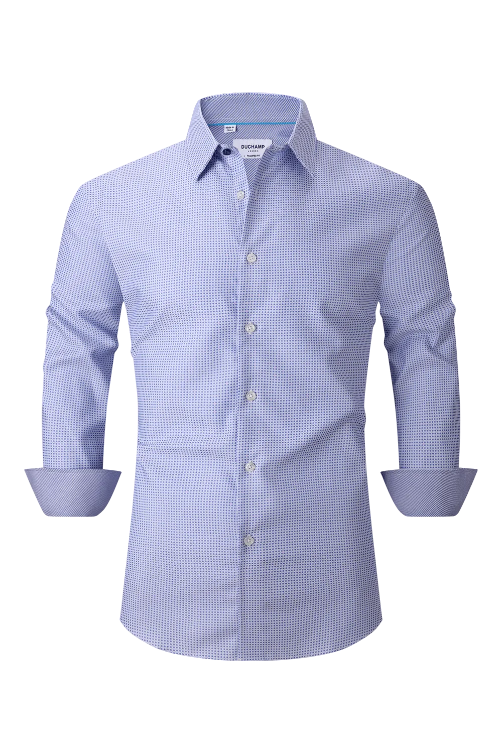 Duchamp London Geometric Dress Shirt