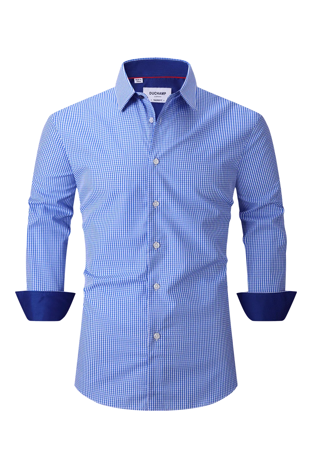 Duchamp London Gingham Dress Shirt