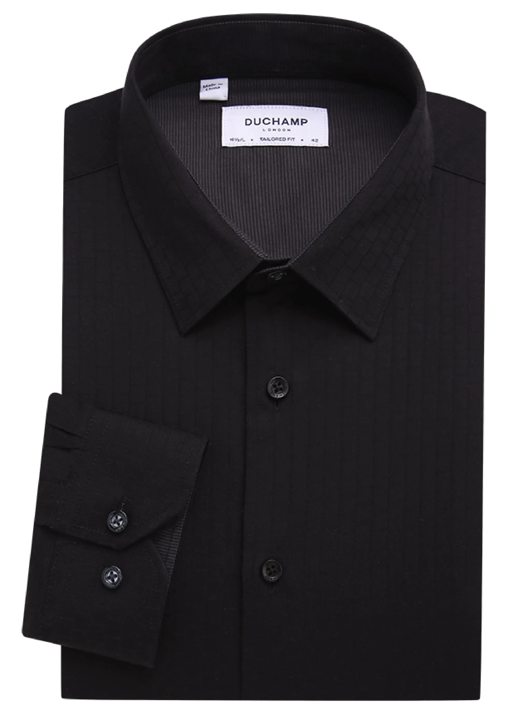 Duchamp London Solid Dress Shirt