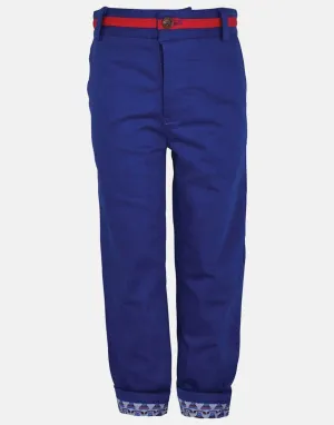 Dudley: Blue trousers