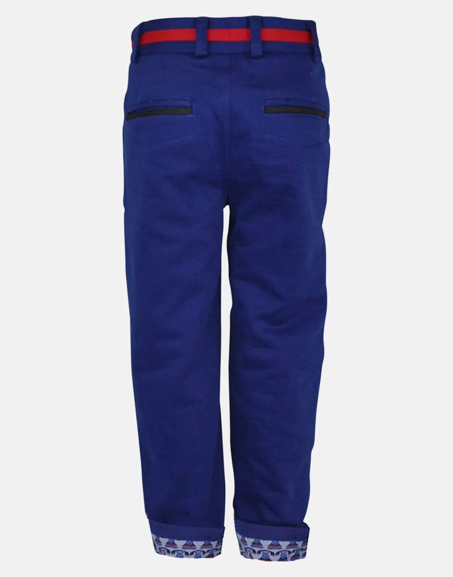 Dudley: Blue trousers