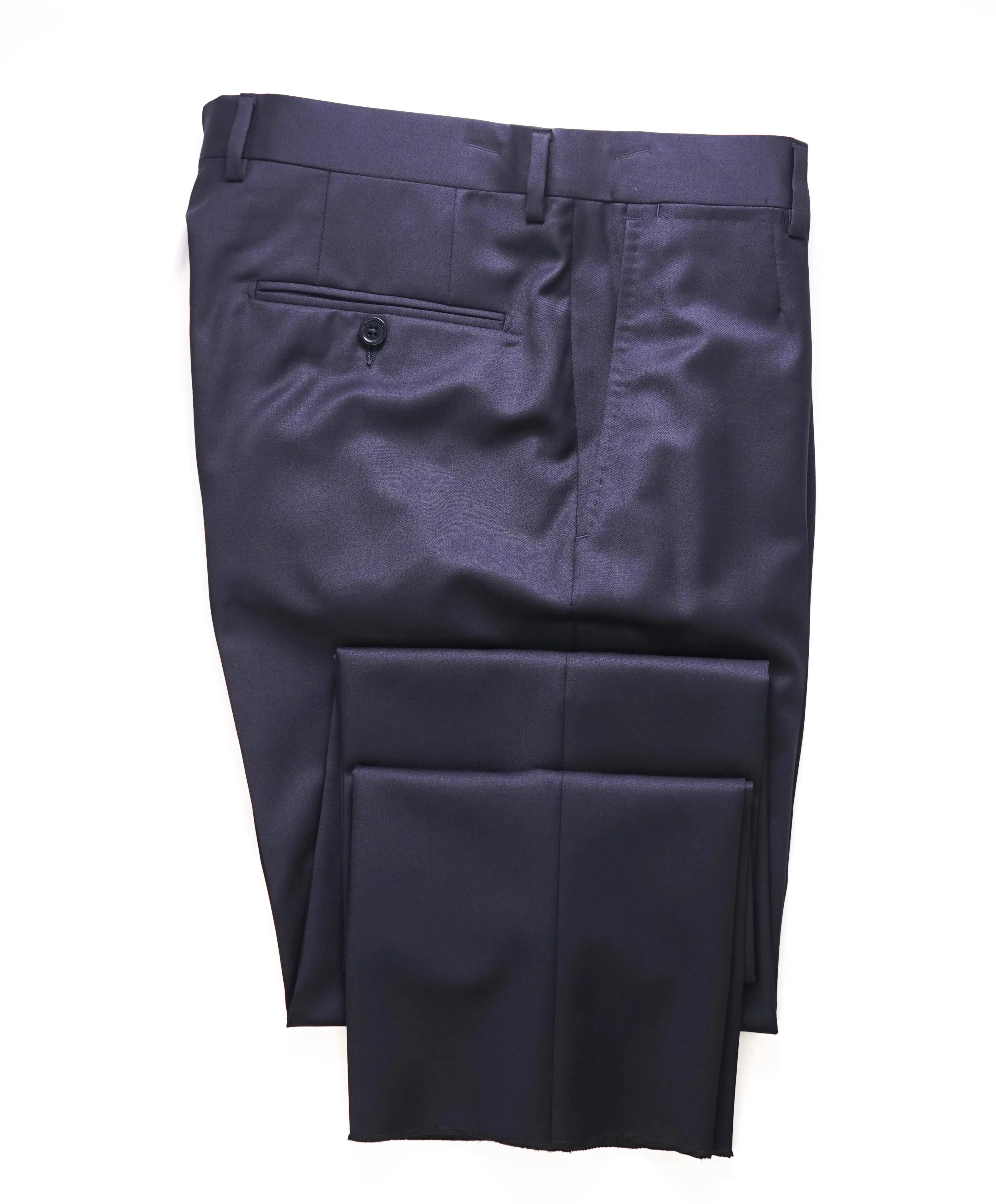 ERMENEGILDO ZEGNA - "MICNVY" Navy Blue Premium Dress Pants - 30W (46EU)
